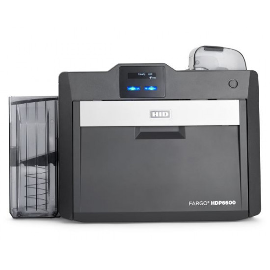 HID® FARGO®HDP6600 Single Sided ID Card Printer Universal Smart Cards